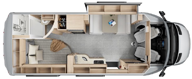2024 LEISURE UNITY 24CB*23, , floor-plans-day image number 0